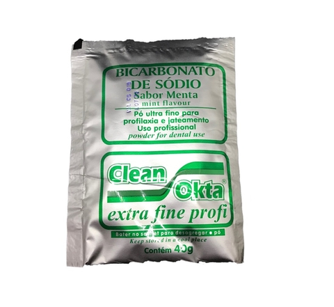 Bicarbonato De Sodio 40 Gr. Menta Clean Okta