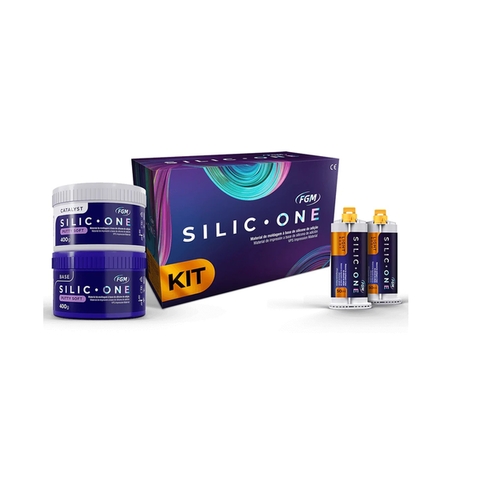 Silicone De Adicao One Kit Light Com 2 Bisnagas Fgm