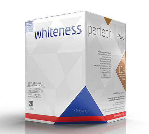 Clareador Whiteness Perfect 16% Kit Com 5 Seringas