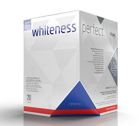 Clareador Whiteness Perfect 10% Kit Com 5 Seringas