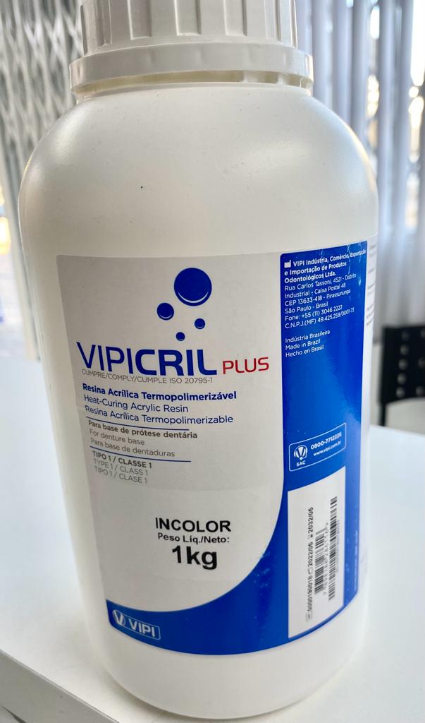 Resina Acrilica Termo Vipi Po Incolor 1kg.