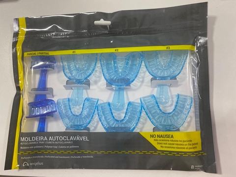 Moldeira Perfurada Plastica Com 8 Angelus