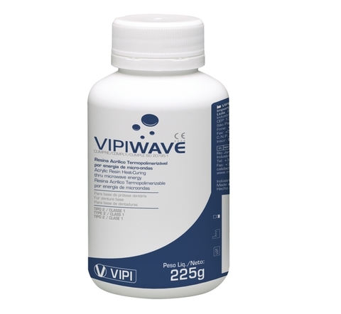 Resina Acrilica Para Micro-ondas Vipi Wave Po Rosa 450gr Vipi