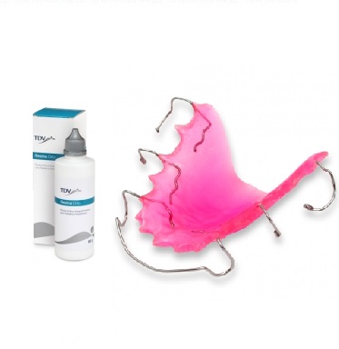 Resina Acrilica Para Orto Tdv Pink Fluorescente Po 80g