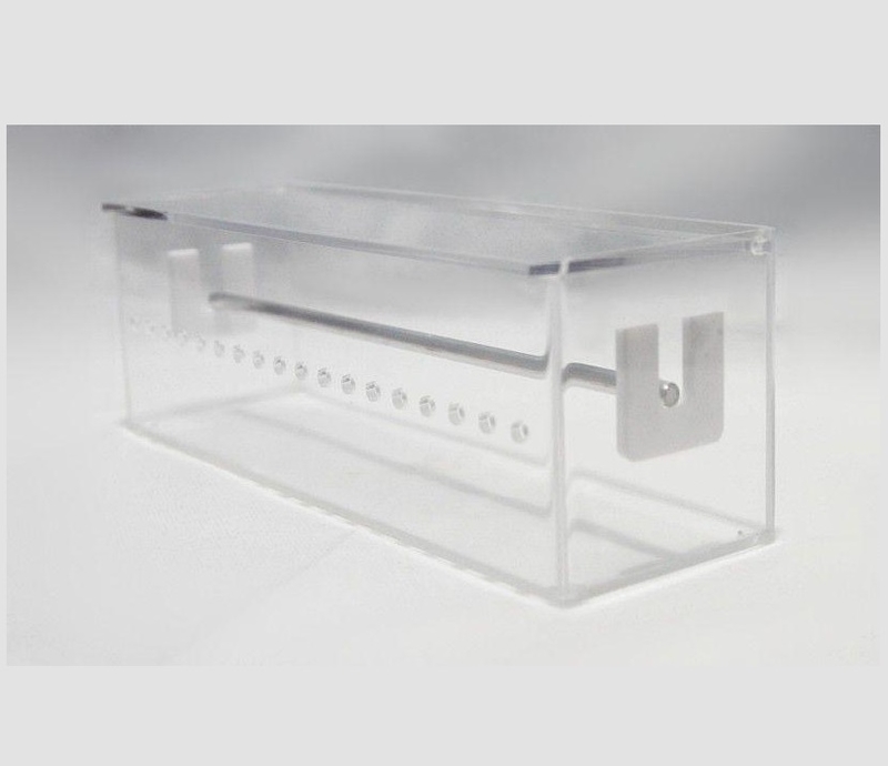 Estojo Acrilico Porta Elastico Corrente 18 Cores Ortoguaru