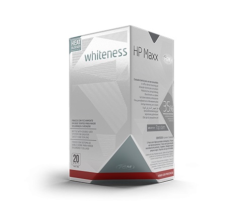 Clareador Whiteness Hpmaxx 35% Para 3 Paciente