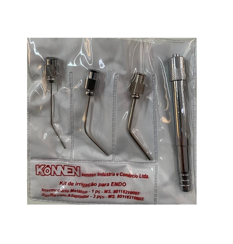 Kit Para Irrigacao Kit Com 3 Agulhas 01 Canula Konnen