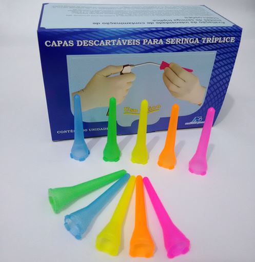 Capas Descartaveis Para Seringa Triplice Kavo A&g Colorido
