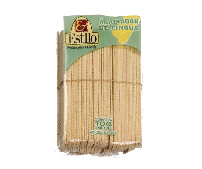 Abaixador De Lingua Com 100 Un Estilo