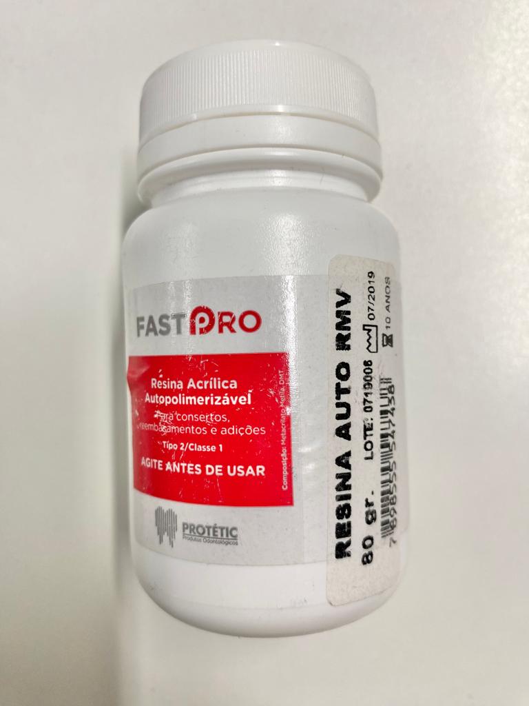 Resina Acrilica Auto Acrident Rosa Po 80gr