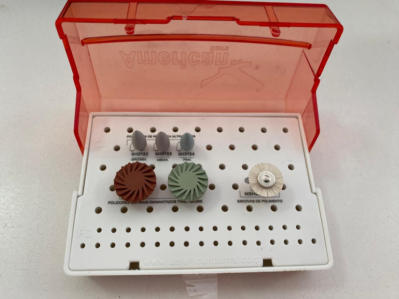 Kit Polidores Espirais Diamantados Ca Twist-gloss