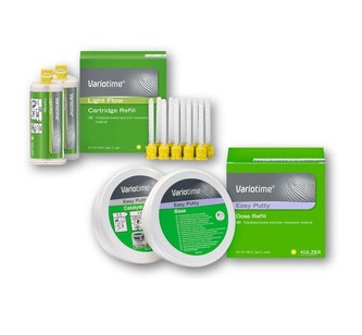 Silicone De Adicao Variotime Kit Light 2 Bisnagas Kulzer