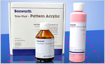 Kit Resina Acrilica Pattern Trim Plus 50gr / 50ml Bosworth