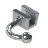 3040004 Gancho Ponta Bola Esquerdo Para Arco