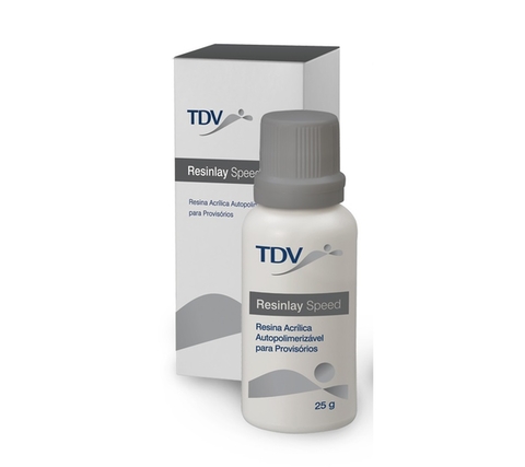 Resina Acrilica Resinlay Cor Incisal 25gr. Tdv