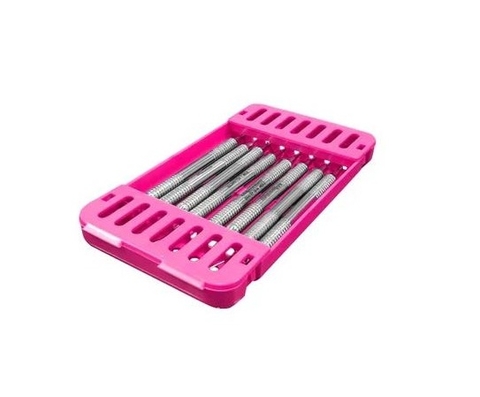 Estojo Para Esterilizacao Sterilys Perio Rosa Pink C/ Glitter C/2 Unidade