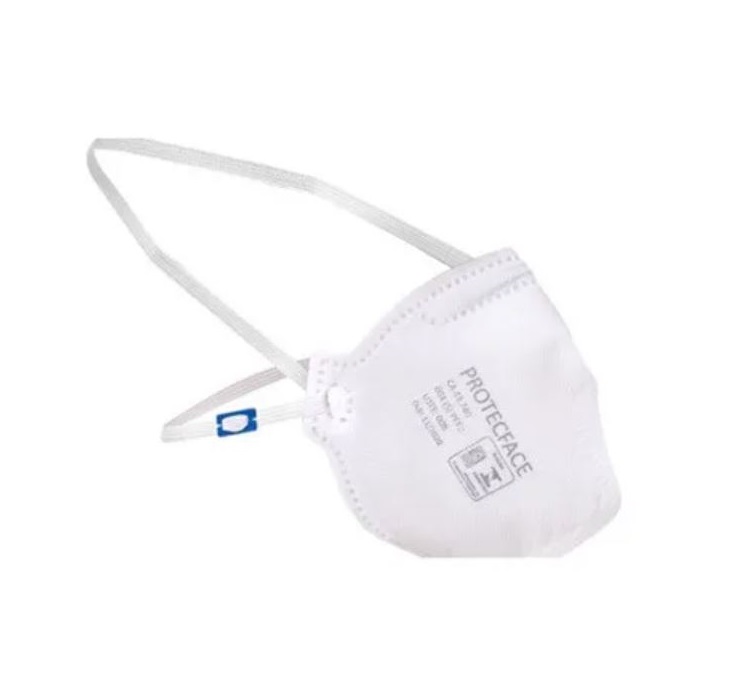 Mascara De Protecao N95 Pff2 Branco Pro-tech