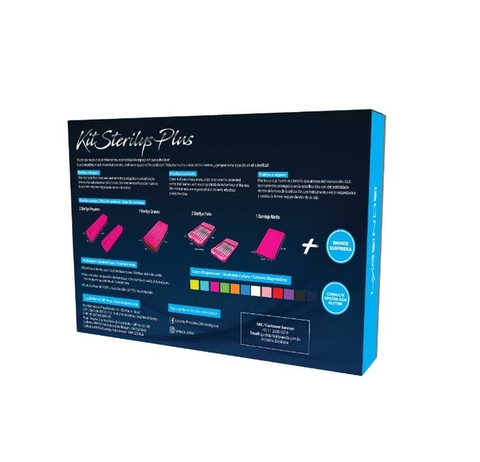 Estojo Kit Sterilys Plus Preto Lysanda
