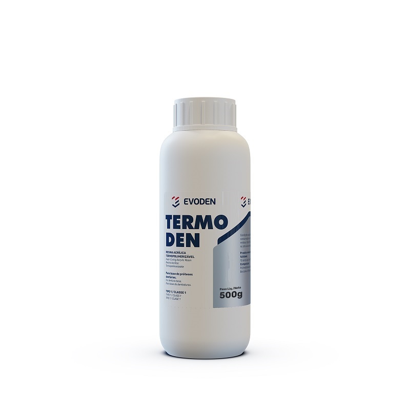 Resina Acrilica Termo Termoden Rosa Po 500 Gr.