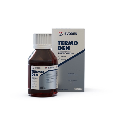 Resina Acrilica Termo Termoden Liq. Com Cross Link 120ml