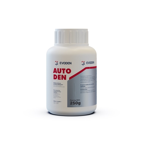 Resina Acrilica Auto Evoden Rosa Po 250gr