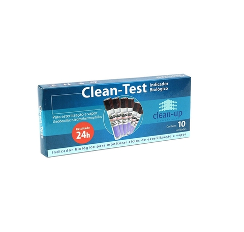 Indicador Biologico 24h Clean-test Com 10 Clean Up