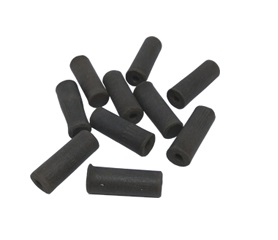 Ponta De Borracha Marrom Mac