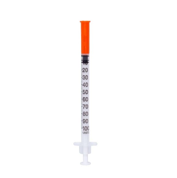 Seringa Desc. 0,5ml Com Agulha 5mm X 0,23mm 32g Unidade Uniqmed