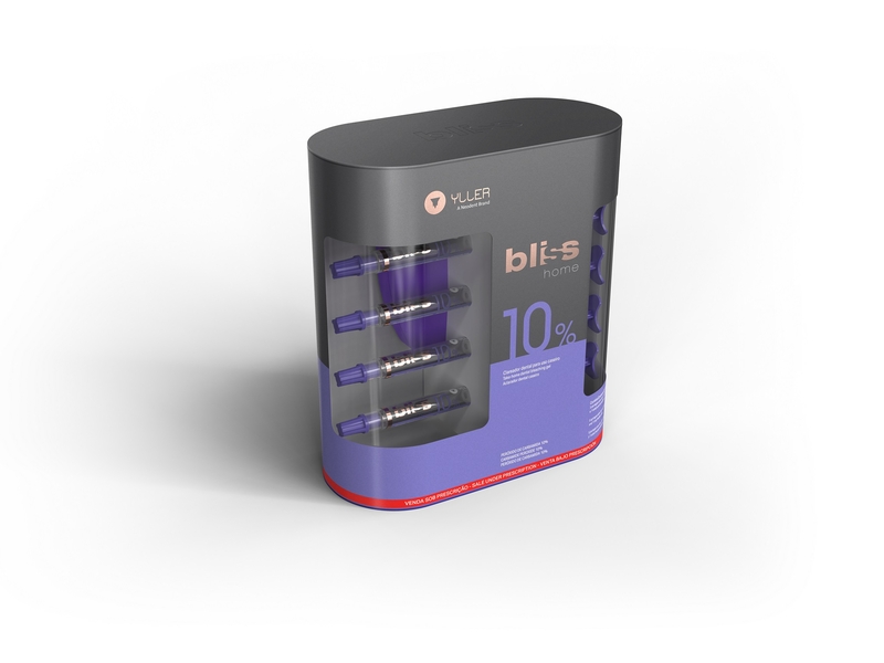 Clareador Bliss Home 10% Kit Com 5 Seringas Yller