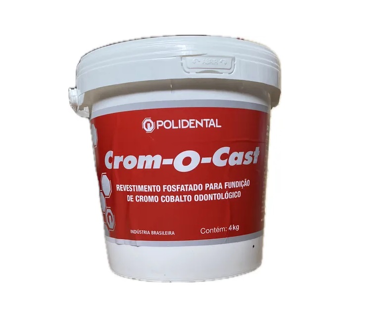 Revestimento  Cromocast  4kg Polidental