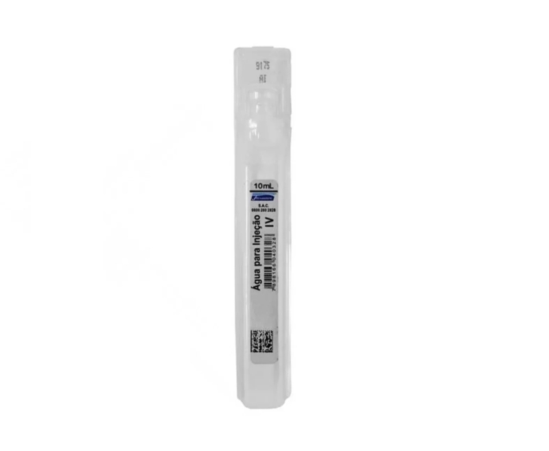 Agua Para Injecao Esteril 10ml Equiplex
