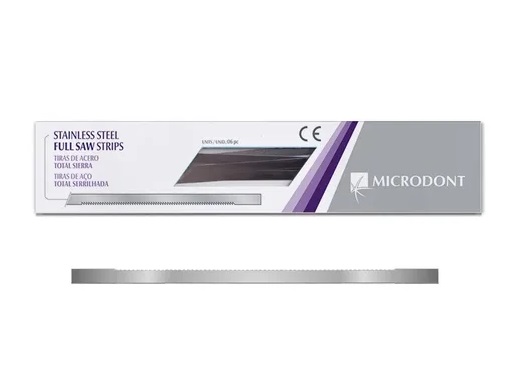 Tira De Aco Serrilhada 6mm Com 6 Microdont