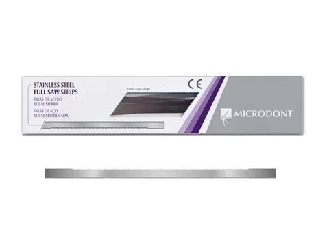 Tira De Aco Serrilhada 6mm Com 6 Microdont