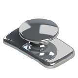 3010105 BotÃo Lingual Soldagem Ø 4,5mm