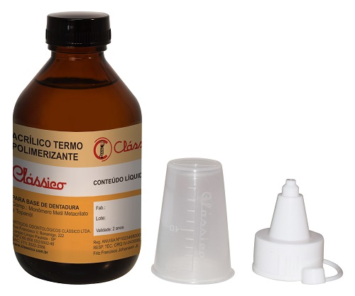 Resina Acrilica Termo Classico Liq. 250ml.