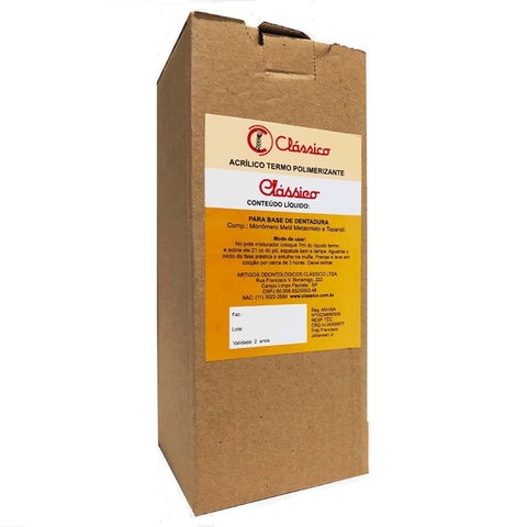 Resina Acrilica Termo Classico Liq. 500ml