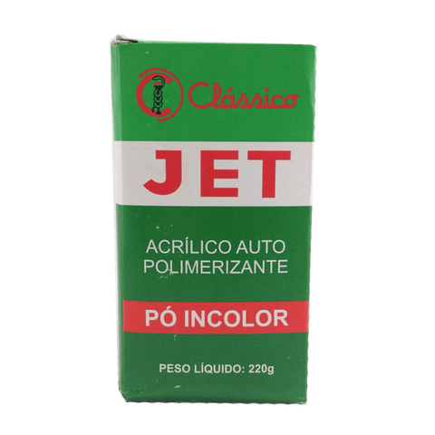 Resina Acrilica Auto Classico Jet Incolor Po 220g