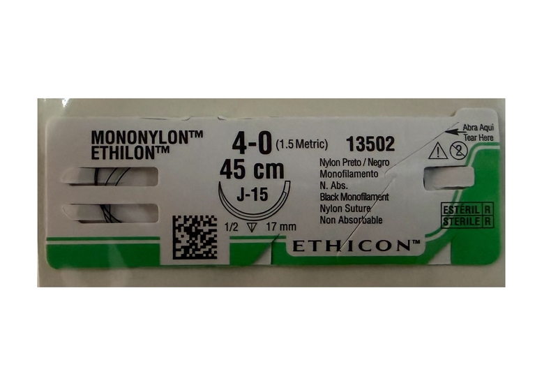 Fio Mononylon Com Agulha 4.0 Un. Ethicon