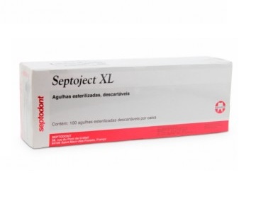 Agulha Curta 30g Com 100 Septodont