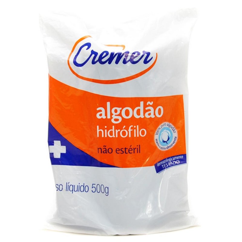 Algodao Rolo 500 Gr Cremer