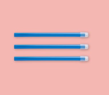 Sugador Descartavel Com 40 Azul Euronda