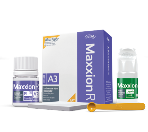 Ionomero De Vidro Maxxion R Kit A3 Fgm