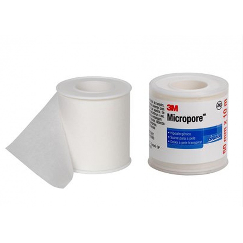 Micropore 50mm X 4,5m Com Capa Cremer