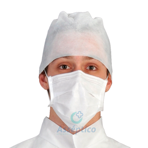 Gorro Com Laco 30gr Pacote Com 50 Asseptico