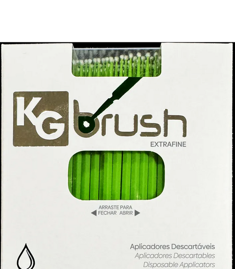 Aplicador Kg Brush Com 100 Verde Extrafino